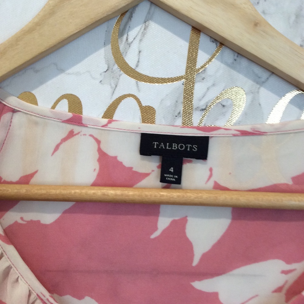 Talbots flowy top - Picture 2 of 3